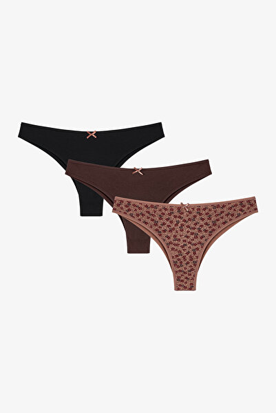 Penti Πολύχρωμο Wild Terra 3-pack Brazilian