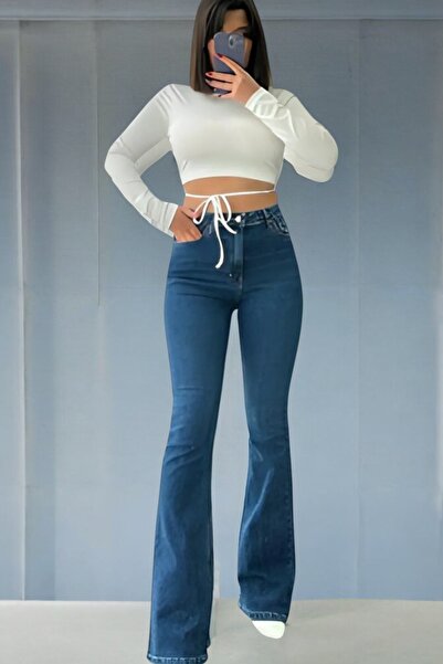 Ramrod Leyli Special Design Women's Non-Fading High Waist Lycra Gathering Spa...