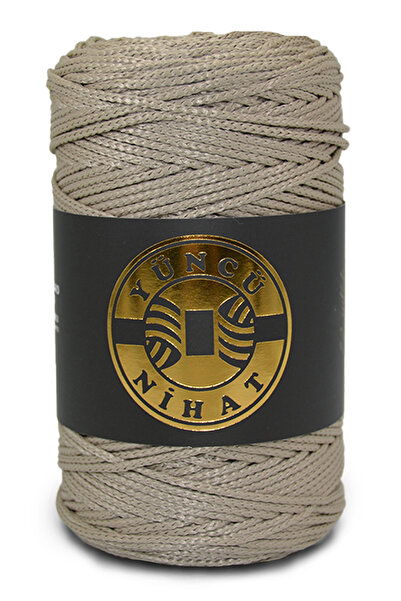 Yüncü Nihat 200 gr - 2,5 mm Πολυεστερική πέτρα από σχοινί μακραμέ - Σχοινί πλ...