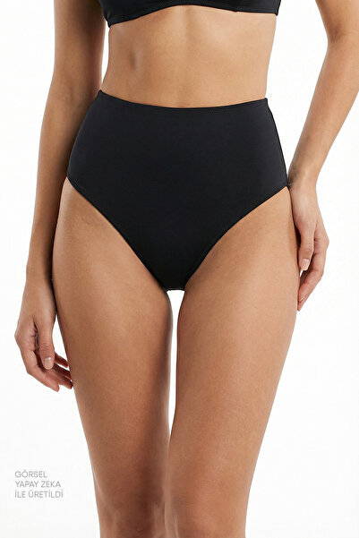 Penti Μαύρο ψηλόμεσο κάτω μέρος μπικίνι
