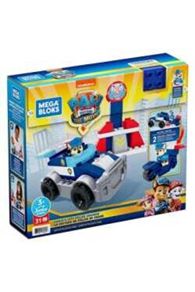 Mega Bloks باو باترول تشيسين سيارة الشرطة GYJ00