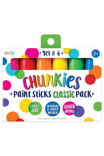 Ooly Chunkies Pastel Boya 6’lı Neon Renkler 126-014