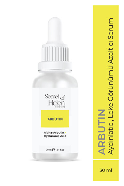 Secret of Helen Arbutin Serum 30 ml | Aydınlatıcı & Leke Karşıtı & Nemlendiri...