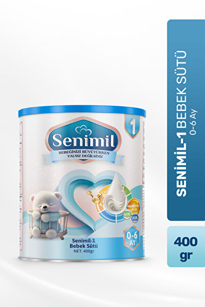SENİMİL Senimil-1 Bebek Sütü 400 gr 0-6 Ay (Teneke Kutu)