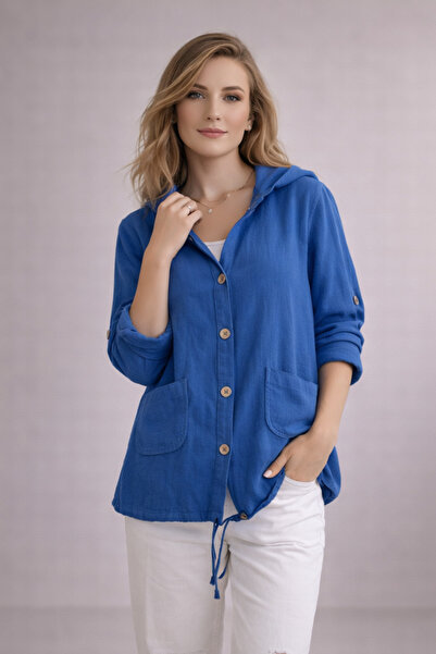 Kadın Müslin Ceket TR3435