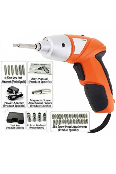 OEM Set șurubelnițe electrice reîncărcabile fără fir – 45 de accesorii, LED, ...