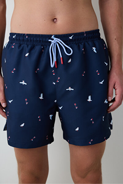 Penti Ανδρικό σορτς μαγιό Seagull Mid Waist