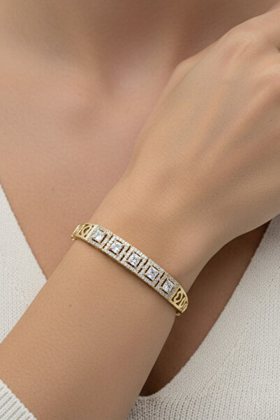XUPING JEWELRY STİL İNCİSİ/XUPING JEWELRY BEŞ KARE ZİRKON TAŞLI KELEPÇE