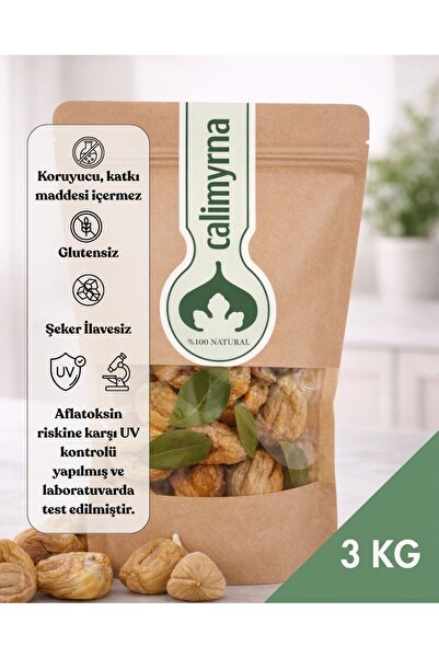 calimyrna Aydın Germencik Büyük Boy Dağ İnciri – 3 kg | Üreticiden, Ballı & İ...