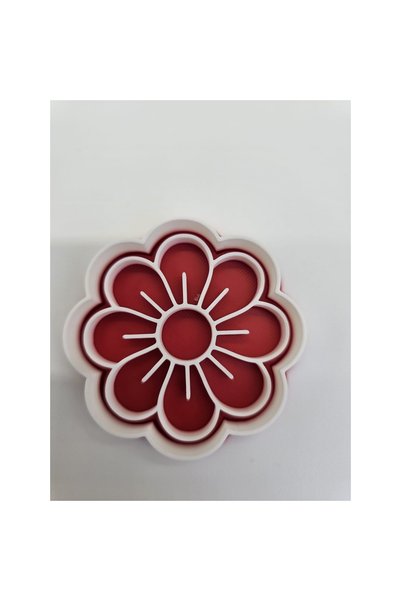 OEM Set 4 Forme Prajituri Flori - Cookie Cutters - Biscuiti Orhidee, Dalie, Floare de Cires, Rozeta