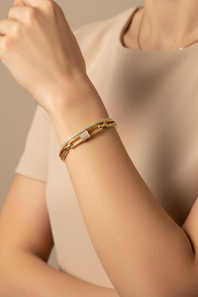 XUPING JEWELRY STİL İNCİSİ/XUPING JEWELRY AMORA ZİRKON TAŞLI KELEPÇE