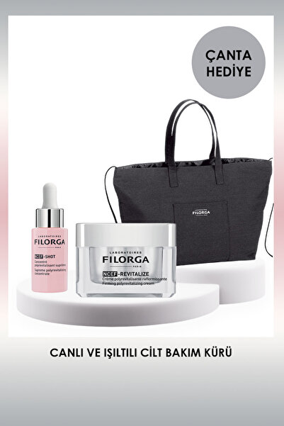 Filorga Revitalize Canlandırıcı Krem ve NCEF Shot Konsantre Bakım Kürü Set