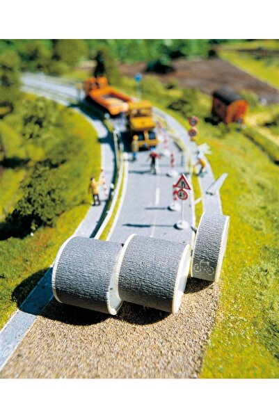 Noch 60490 Otoban Yol Zemini, Gri, 100x7.4 cm. 2 Rulo Diorama Malzemesi
