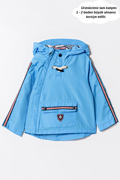 Verscon Ανδρικό αντιανεμικό και αδιάβροχο με κουκούλα 3 - 8 ετών