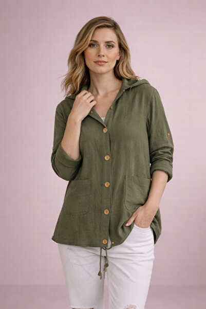 bb butik basic Kadın Müslin Ceket TR3435