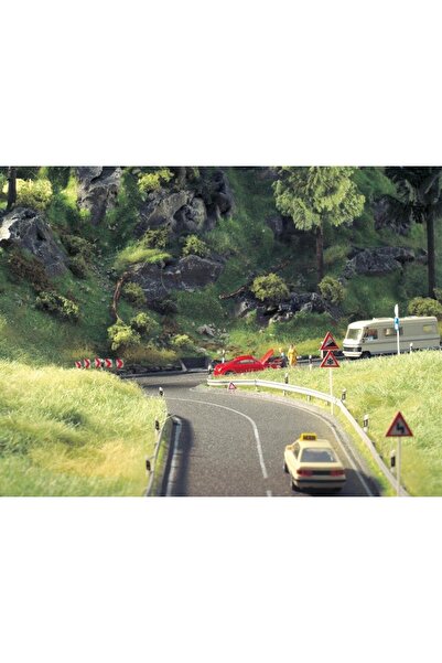 Noch 60706 Köy Yolu Zemini, Asfalt, 100x6.6 cm. 2 Rulo Diorama Malzemesi