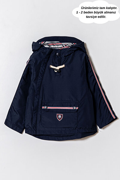 Verscon Ανδρικό αντιανεμικό και αδιάβροχο με κουκούλα 3 - 8 ετών