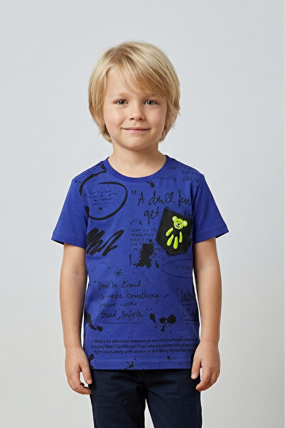 Doctor junior Μπλουζάκι Comfort Fit Saks για αγόρι 2-7 ετών - Τυπωμένο