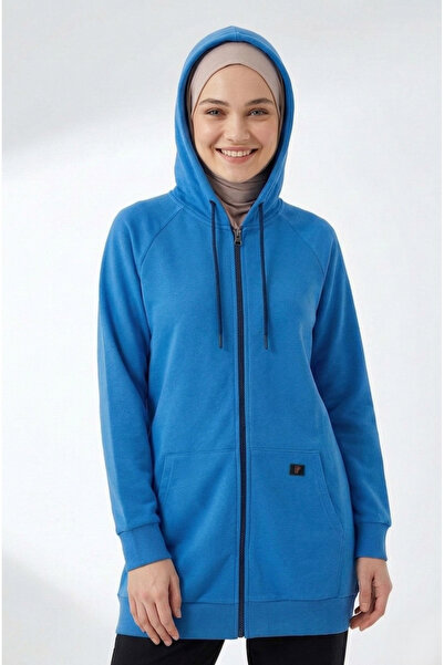 Plistre Γυναικεία, Μπλε, Φούτερ με κουκούλα, Ζευγάρι Y Με μπροστινό φερμουάρ ...