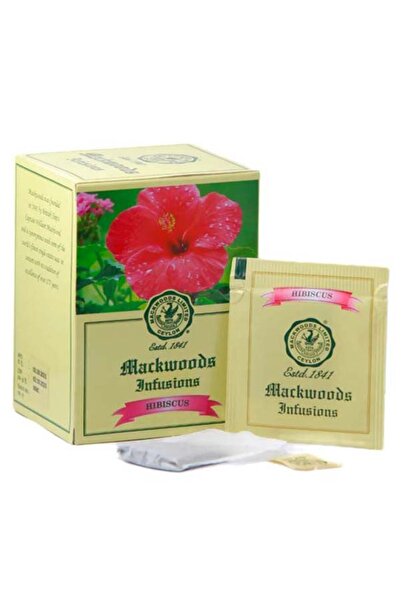 Mackwoods Tea شاي عشبي بنكهة الكركديه في 25 كيس شاي مغلف - 37.5 غرام