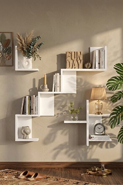 Yurudesign Shelf 27 Duvar Rafı Beyaz WL27-W