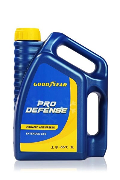Goodyear Pro Defense Kırmızı Organik Antifriz -56°C 3 Lt