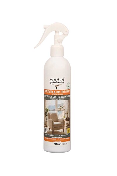 Hochei Antistatik & Toz İtici Sprey - Ev Tekstili Özel Serisi - 400 ml
