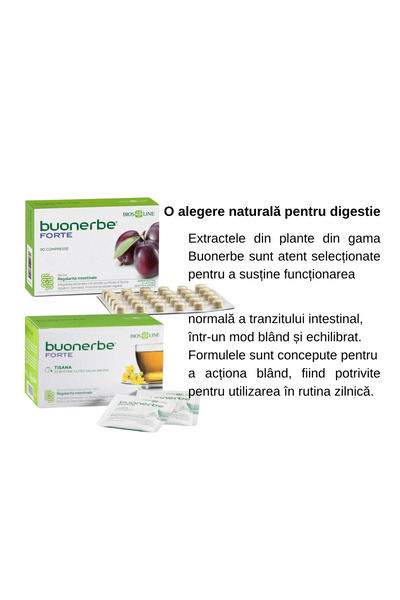 BIOS LINE Pachet laxativ din plante Buonerbe