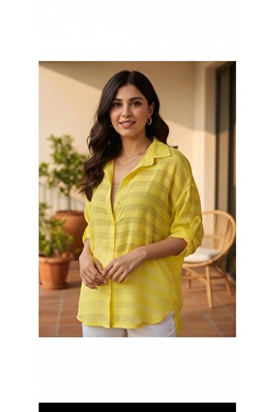 sumoda Γυναικείο πουκάμισο με λινό εμφάνιση, άνετη εφαρμογή, χαλαρό, αθλητικό...