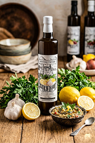 Sevinç Teyze Sarımsak Limon Maydonoz Sirkesi 500ml