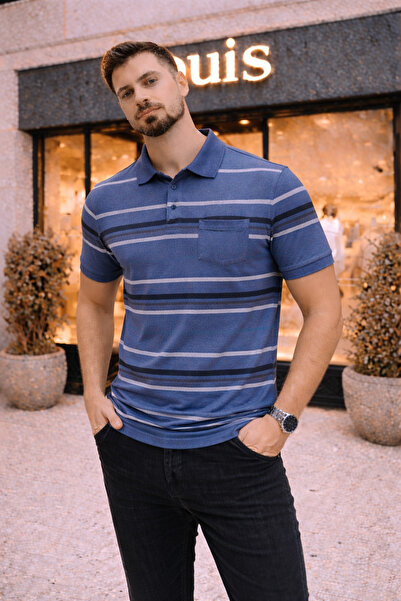 Butik CEPLİ BATTAL BEDEN ERKEK POLO YAKA T-SHİRT