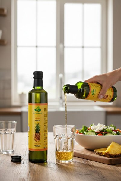 DRNATURAL Ananas Sirkesi Doğal Fermantasyon Detox Sirke 250 Ml