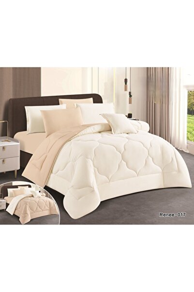 Red Rose Summer single and twin bed sheet set, 5 pieces, Cushion floral patte...