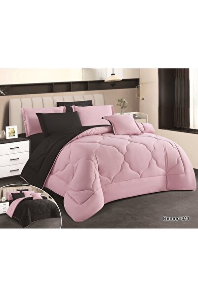 Red Rose Summer single and twin bed sheet set, 5 pieces, Cushion floral patte...