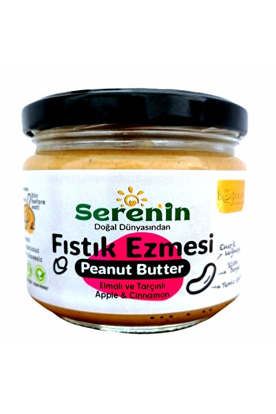 Seren'in Doğal Dünyası Elmalı & Tarçınlı Fıstık Ezmesi 250gr