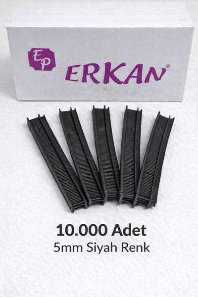 5 Mm Gelinlik Türban Kılçığı Siyah Renk 1 Kutu