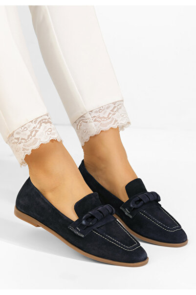 B T Shoes Mocasini dama piele Meltana navy