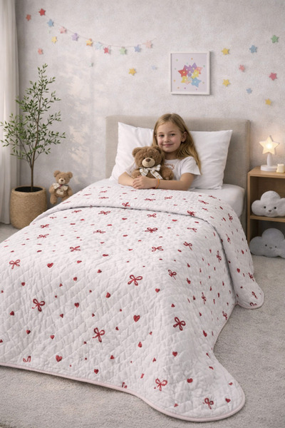 sternen glanz Laila Καπιτονέ Βαμβάκι τεμάχια Μονό 160 x 230 εκ. Πολλαπλών Χρή...