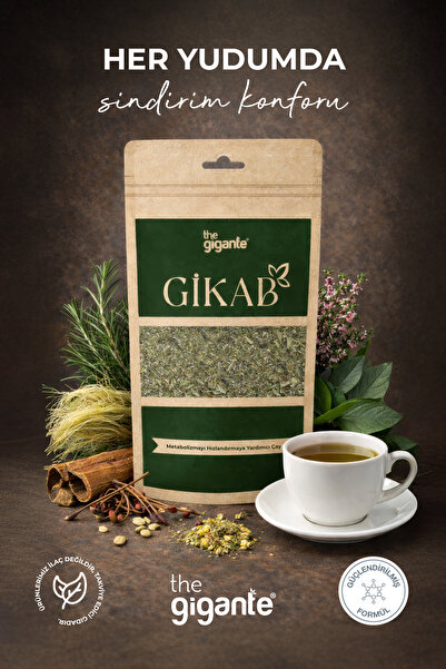 The Gigante Gikab Sindirim Sistemi Düzenleyici Toz Bitki Çayı