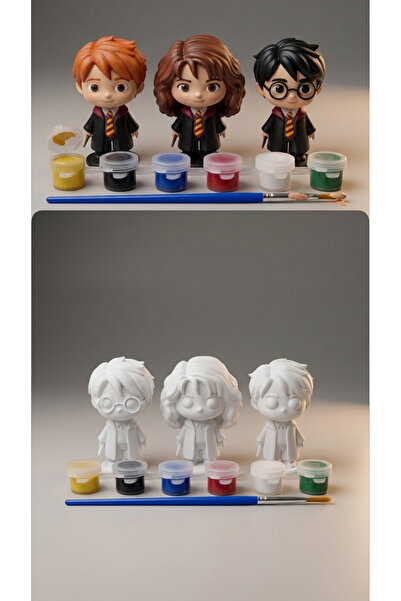 ALİS WORLD Montessori Harry Potter Temalı Boyama Seti Kendin Yap Eğitici Öğre...