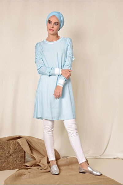 Alvina Tunic with Sleeves Frill 4385