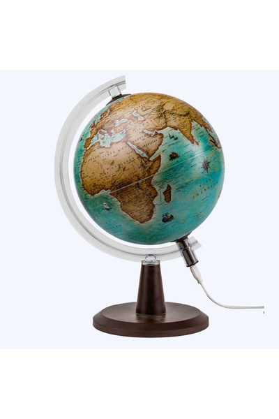 Gürbüz Küre Modern Antik Işıklı 30 CM