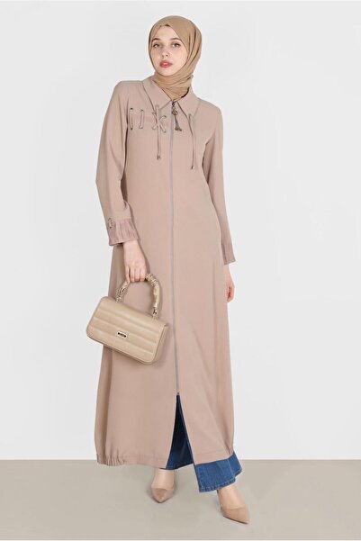 Alvina ΠΑΛΤΟ ΜΕ ΦΕΡΜΟΥΑΡ ΜΕ ΛΕΠΤΟΜΕΡΗ ΣΧΕΔΙΑΣΤΙΚΗ ΕΝΤΟΠΙΣΗ 10534