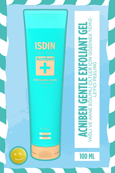 ISDIN Acniben Gentle Exfoliant Gel 100 ml Yağlı ve Akne Eğilimli Ciltler İçin...