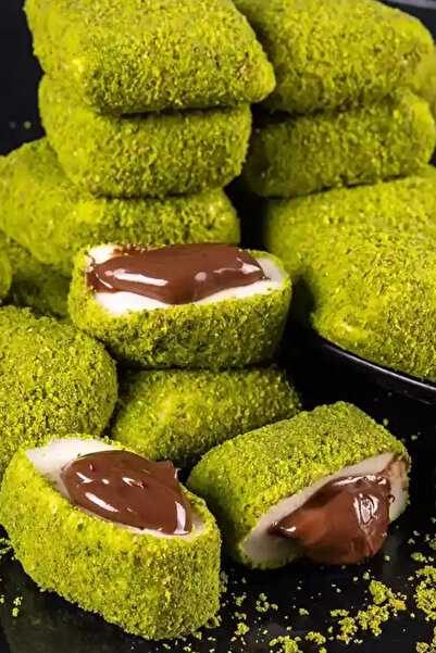 Pirsefa Antep Fıstıklı Çikolatalı Bohça Lokum 900 g Kutu