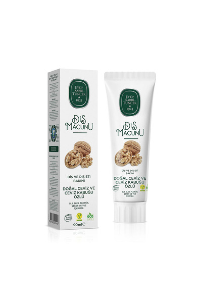 Eyüp Sabri Tuncer Doğal Ceviz ve Ceviz Kabuğu Özlü Diş Macunu 90 ml