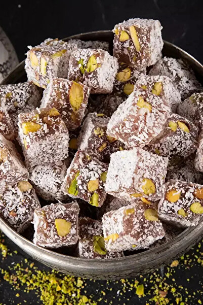 Pirsefa Antep Fıstıklı Sade Çifte Kavrulmuş Lokum 250 g Paket