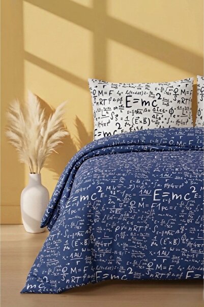 LaLiva Σετ Παπλωματοθήκη Μονό Σεντόνι με Φυσική Φόρμουλα Navy Blue