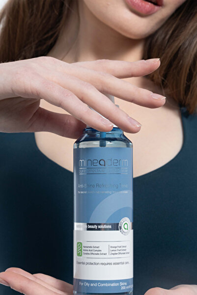 mineaderm Yağlı Ve Karma Ciltler İçin Canlandırıcı Tonik/anti-shine Refreshing Tonic