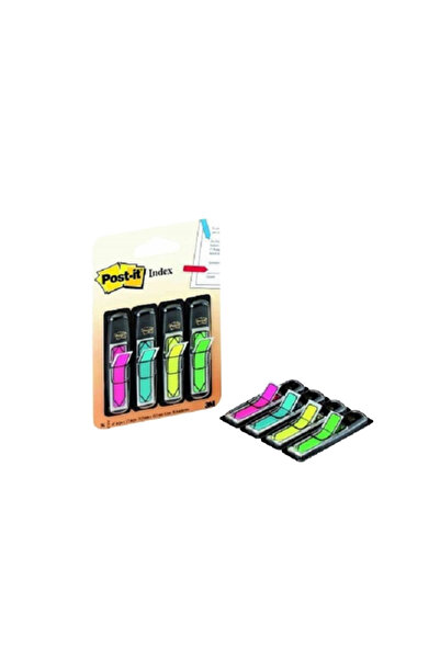 Post-it Ευρετήριο σε σχήμα βέλους 4 χρώματα νέον 684-ARR4